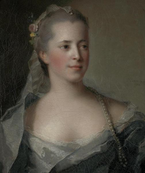 Jean Marc Nattier previously known as Portrait of a Lady Sweden oil painting art